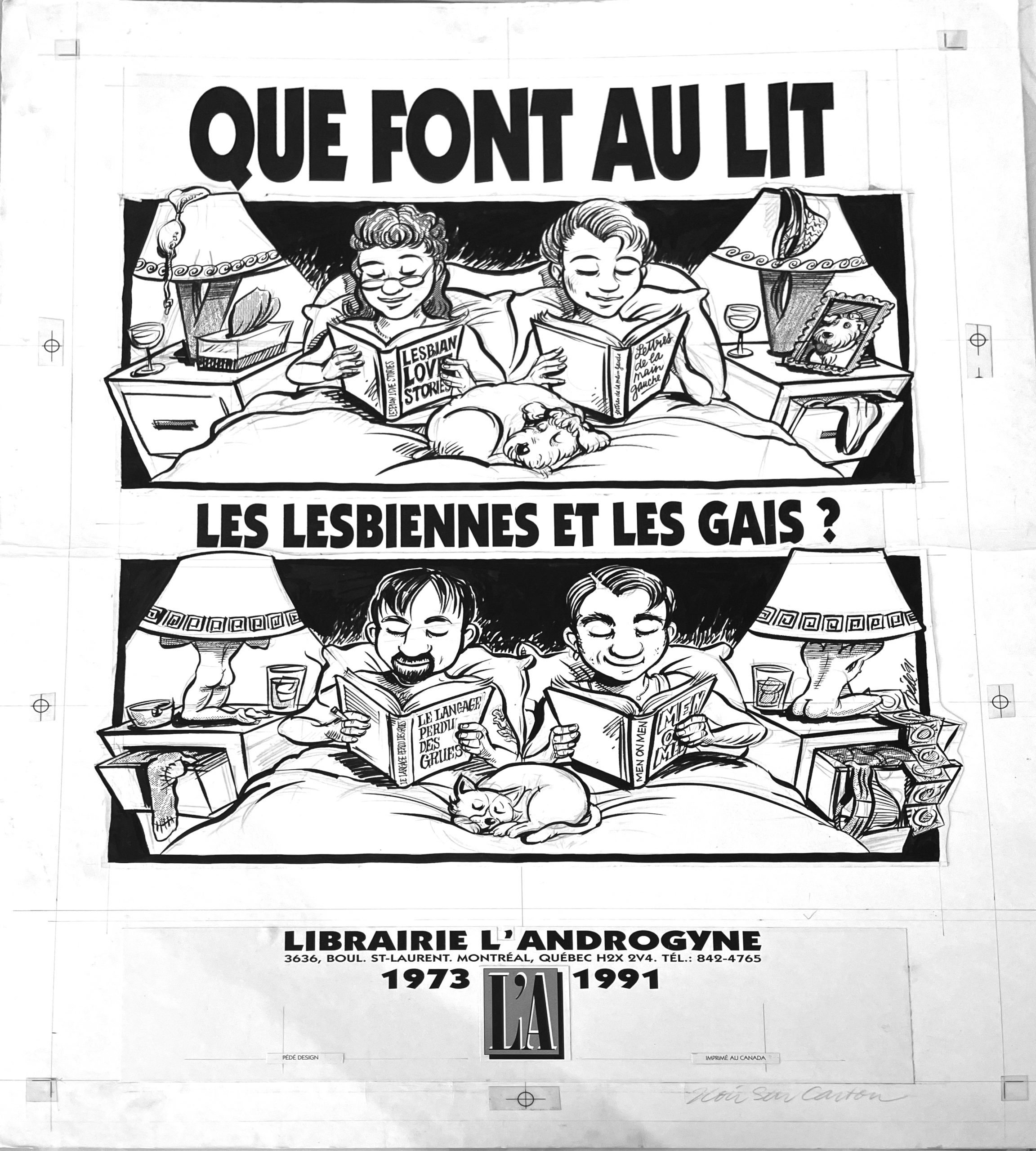 Que font au lit les lesbiennes et les gais?